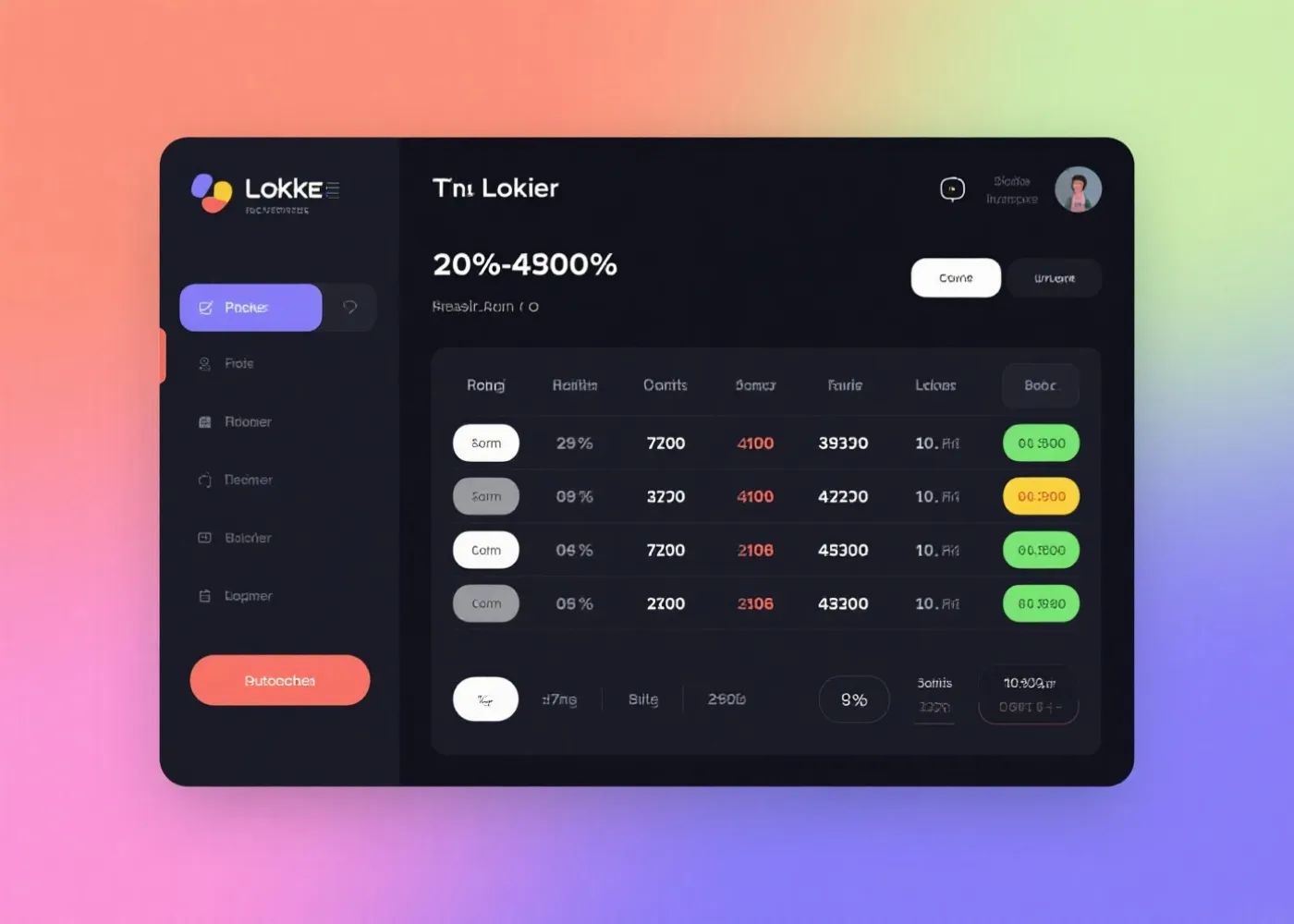 移动端开奖与统计界面示意图